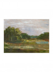 Changing Sunlight III Wall Poster Multicolour 90x80x3.5centimeter