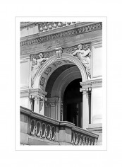 City Details II Poster White/Black 80x90x3.56centimeter