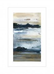 Purity I Poster Blue/Grey/Beige 80x95x3.5centimeter