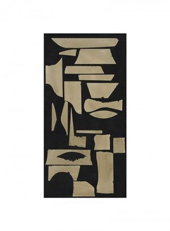 Finial I Wall Poster Black/Brown 80x95x3.5centimeter