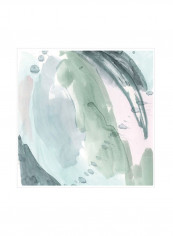 Sugar Plum Dust I Wall Poster Grey/Blue 80x90x3.5centimeter
