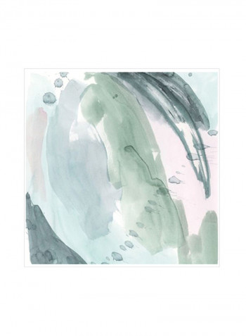 Sugar Plum Dust I Wall Poster Grey/Blue 80x90x3.5centimeter