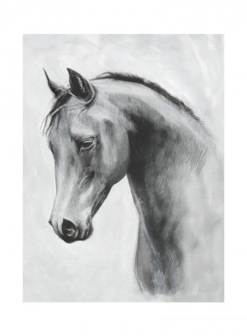 Cavallo II Poster Neutral 80x90x3.5centimeter