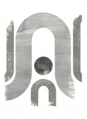 Lunar Maze II Poster Neutral 80x90x3.5centimeter