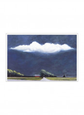 Going To Sag Harbor Poster Blue/Green/White 90x80x3.5centimeter