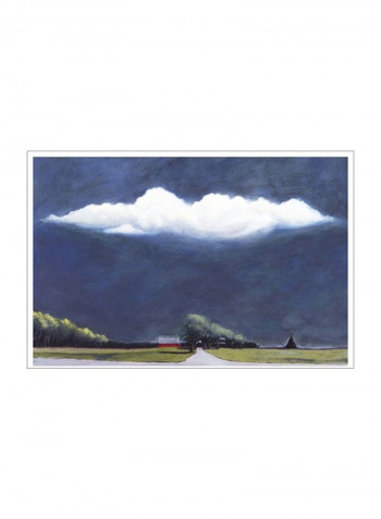 Going To Sag Harbor Poster Blue/Green/White 90x80x3.5centimeter