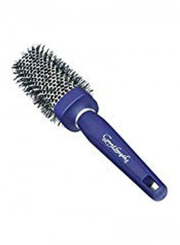 Ionic Conditioning Round Brush Blue/Black