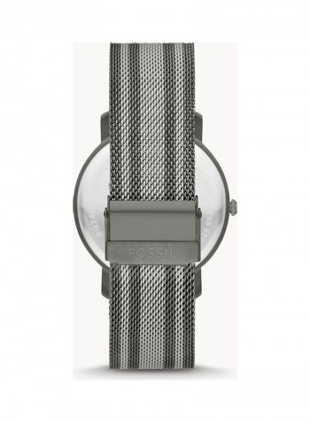 Men's Analog Wrist Watch with Stainless Steel Strap