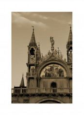 Architettura Di Italia V Wall Poster Beige 80x90x3.5centimeter