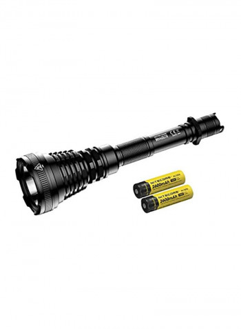 MH40GTR 1200 lumen Long Throw Flashlight Black 257millimeter