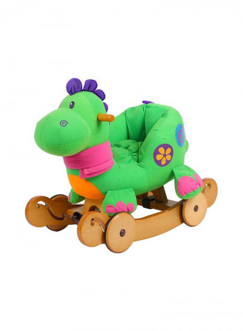 Rocking Dinosaur Ride 25.5x13.5x23.5inch
