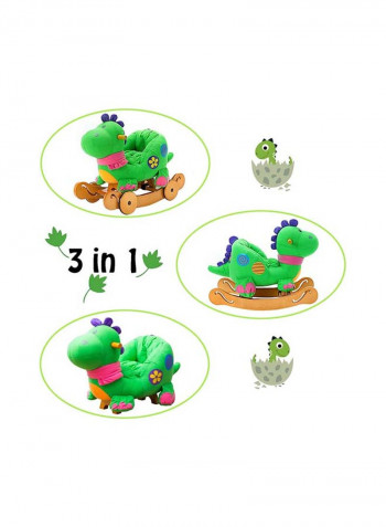 Rocking Dinosaur Ride 25.5x13.5x23.5inch