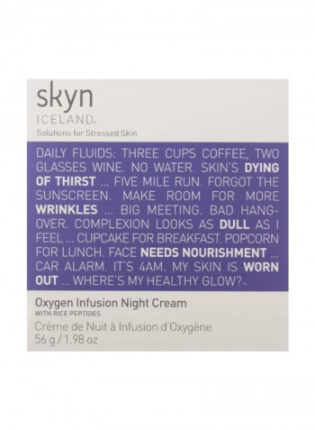 Oxygen Infusion Night Cream 9.4ounce