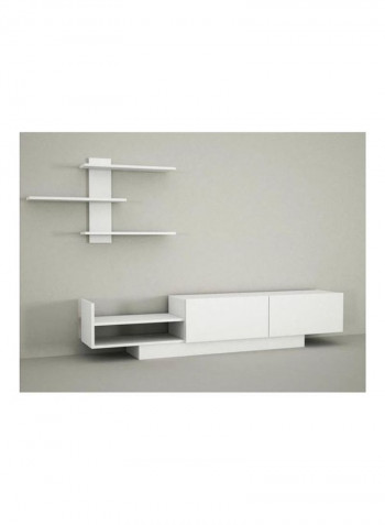 Trey Modern TV Unit White