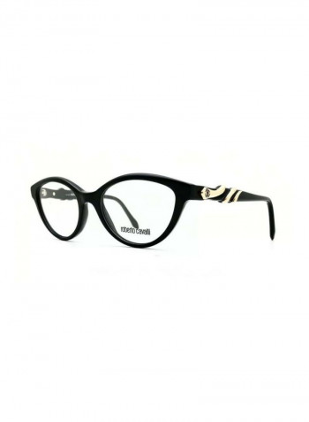 Cat-Eye Frame Eyeglasses - Lens Size: 52 mm للنساء