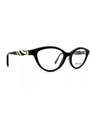 Cat-Eye Frame Eyeglasses - Lens Size: 52 mm للنساء