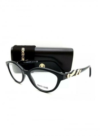 Cat-Eye Frame Eyeglasses - Lens Size: 52 mm للنساء