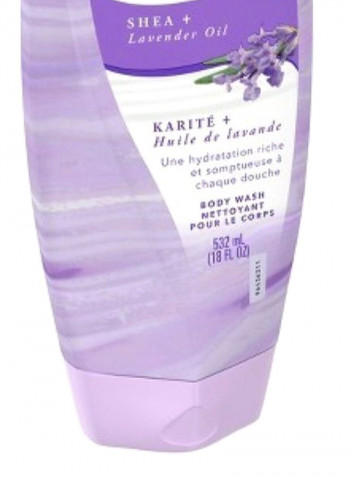 Pack Of 5 Shea plus Lavender Oil Body Wash 5 x 18ounce