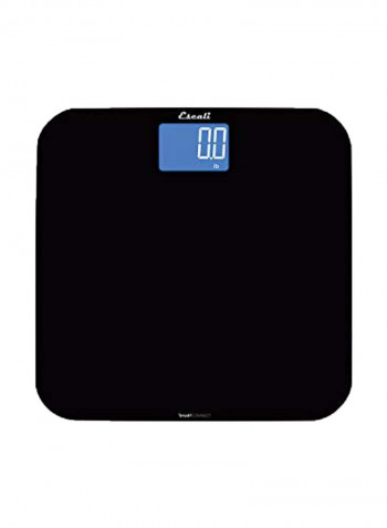 Wirless Digital Weight Scale Black 12x1.2x12.5inch