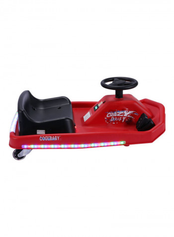 Electric Drifting Scooter Ride On Toy With LED Lights 12kg