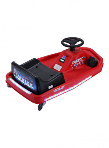 Electric Drifting Scooter Ride On Toy With LED Lights 12kg