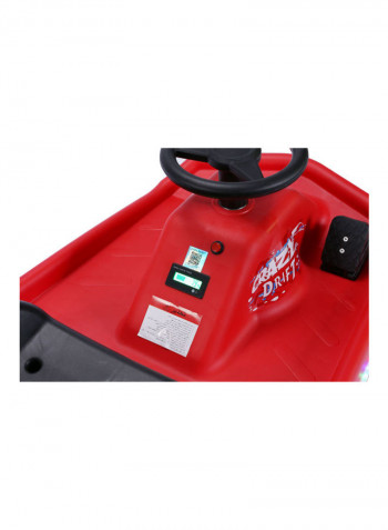 Electric Drifting Scooter Ride On Toy With LED Lights 12kg
