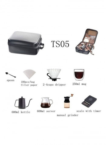 Kava Noir V60 Barista Kit Multicolour