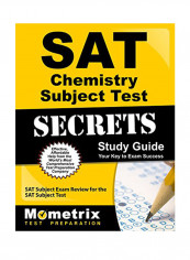 SAT Chemistry Subject Test Secrets Study Guide Paperback