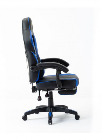 Racing Style Adjustable Gaming Chair Blue/Black 81x65x34.5cm