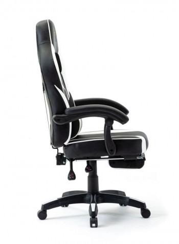 Racing Style Adjustable Gaming Chair White/Black 81x65x34.5cm