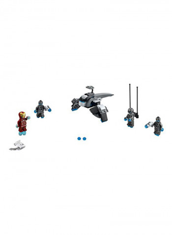 90-Piece Marvel Super Heroes Iron Man Vs Ultron Building Set 76029