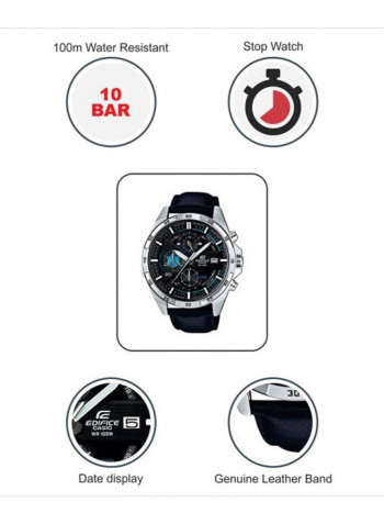 Men's Edifice Water Resistant Chronograph Watch Efr-556L-1Avudf