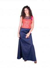 Classic Sleeveless Crop Top Scarlet/Blue reviews Classic Sleeveless Crop Top Scarlet/Blue