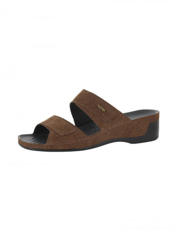 Women Dress Sandals Brown