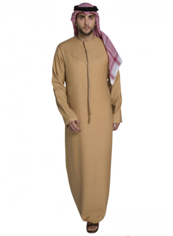 Arabi Thobe Kandora Beige