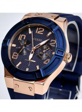 Women's Silicone Analog Wrist Watch W0571L1