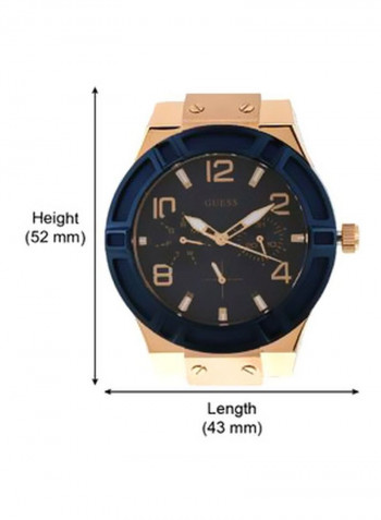 Women's Silicone Analog Wrist Watch W0571L1