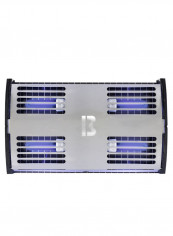 Electric Fly Insect Trap UV Lamp Bug Zapper Black/Silver/Purple 510x300x90millimeter reviews Electric Fly Insect Trap UV Lamp Bug Zapper Black/Silver/Purple 510x300x90millimeter