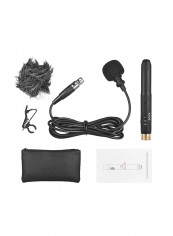 Professional Lapel Condenser Microphone BY-M11C Black