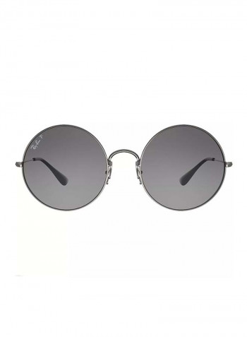 Women's UV-Protection Round Sunglasses - Lens Size: 55 mm