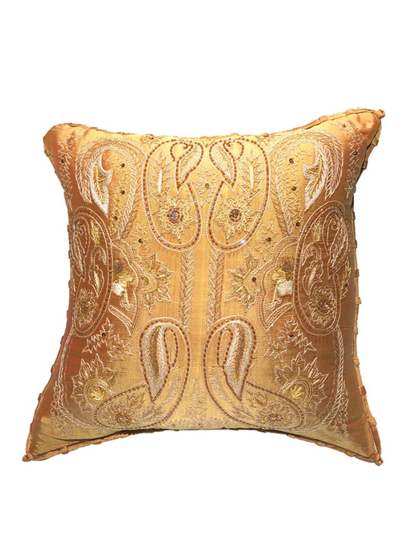 Decorative Pillow Gold 40x40centimeter