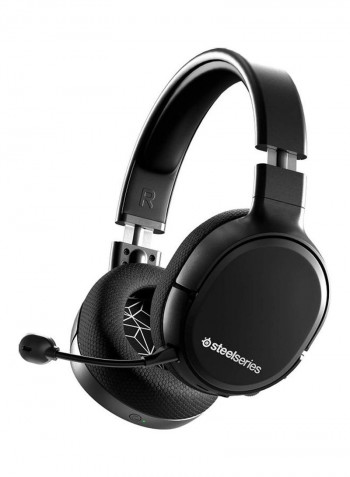 Arctis 1 Wireless 3.5mm/ USB Connector Circumaural 4-in-1 Sensitivity 98dBSPL Gaming Headset Black