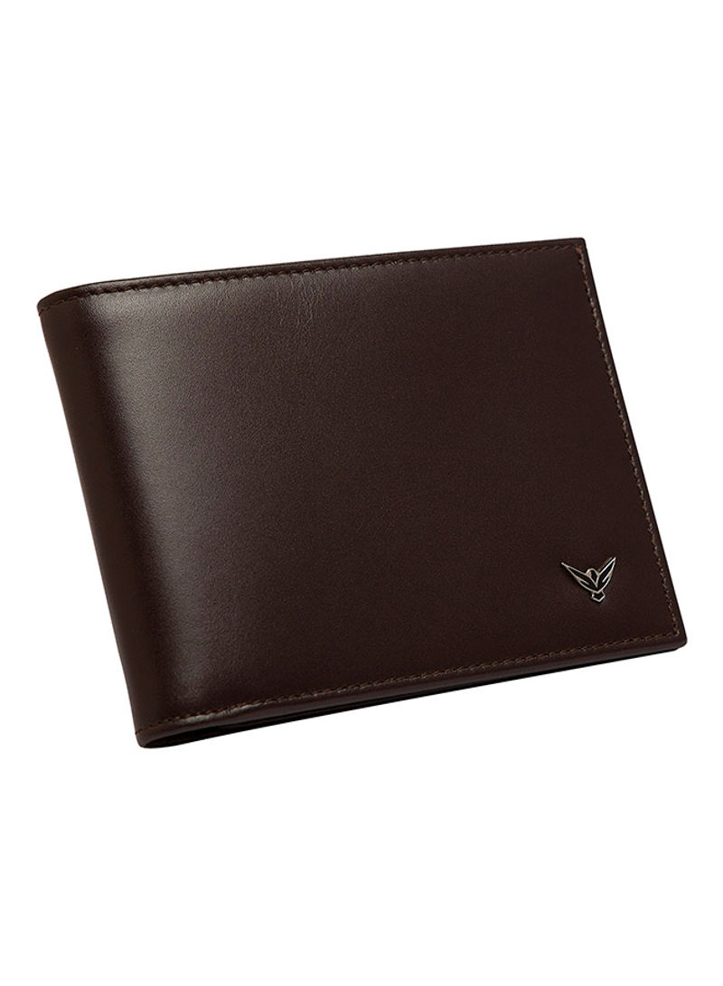 T-Moro Luxury Bi-Fold Wallet Brown