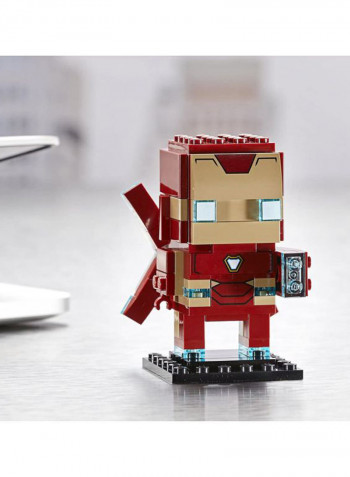 101-Piece LEGO Brick Headz Iron Man Building Kit 3.58x3.07x4.8inch