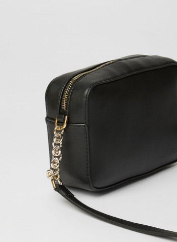 Monogram Crossbody Bag Black