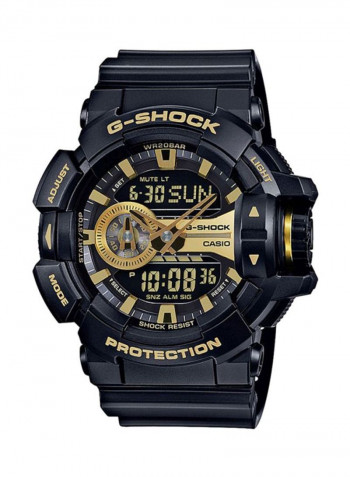 Men's Water Resistant Analog/Digital Watch GA-400GB-1A9DR
