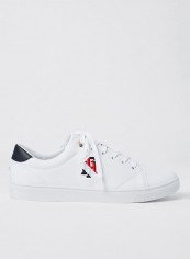 Monogram Leather Sneakers White reviews Monogram Leather Sneakers White