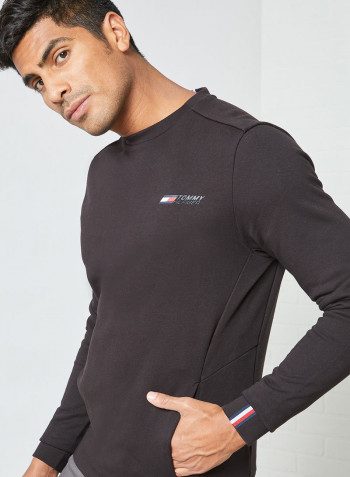 Sport Cool Relaxed Fit Sweatshirt Black