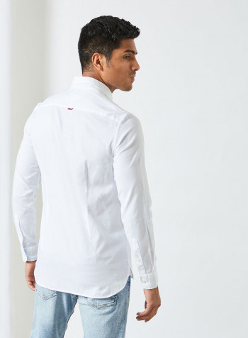 TH Flex Slim Fit Shirt White