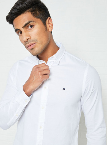 TH Flex Slim Fit Shirt White
